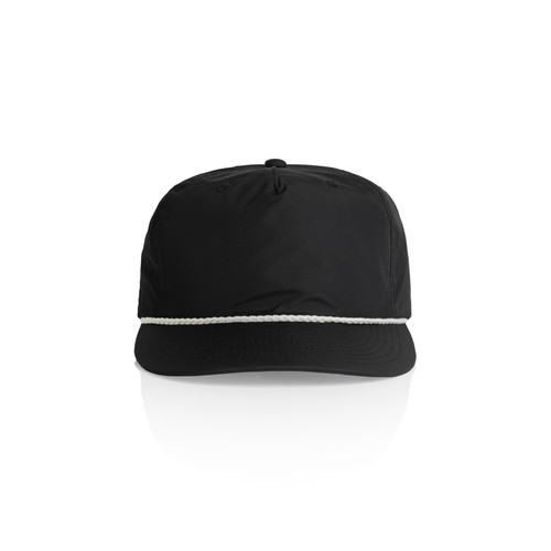 BLACK/WHITE surf-rope-cap-black/white