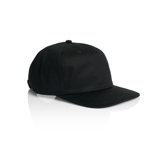 BLACK - SIDE class-five-panel-cap-black-side
