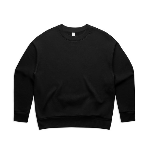 BLACK wo's-relax-crew-black